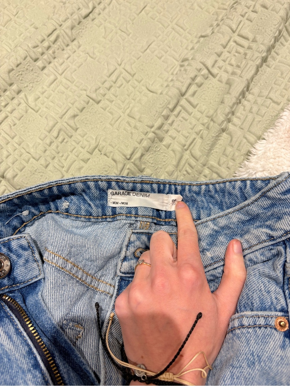 Garage Light Blue Denim Jeans